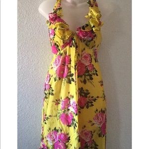 Betsey Johnson Sz 0 Floral summer dress